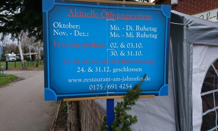 Restaurant am Jahnufer